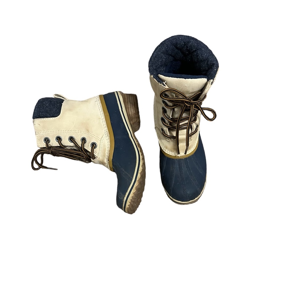 Sorel Slimpack Lace II Duck Boots Size 8